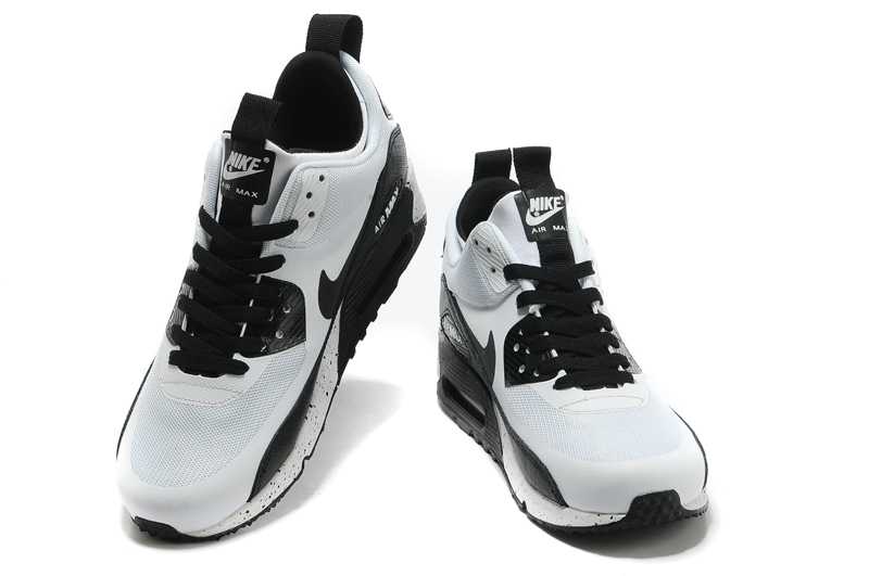 AIR MAX 90 MID NO SEW art le dernier air max 90 noir et blanche art